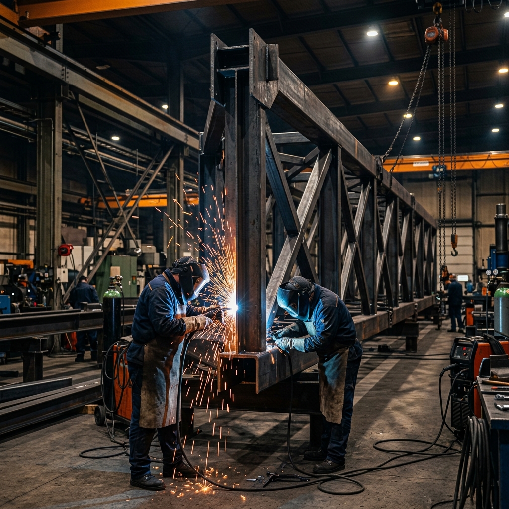 Metal fabrication work by Maa Janaki Engineering